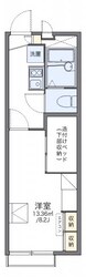 レオパレス喜連北Ⅱの物件間取画像